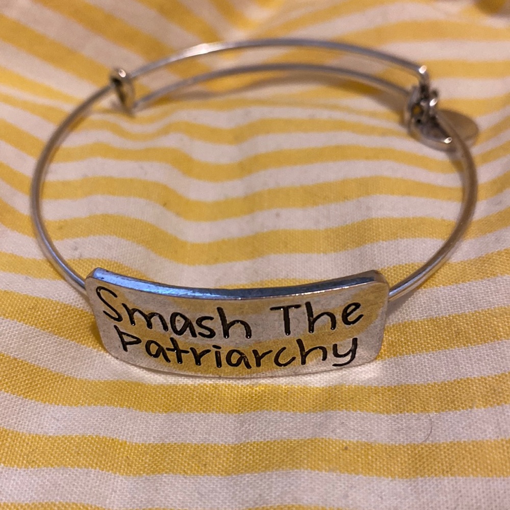 NIP steel bracelet “Smash the Patriarchy”
